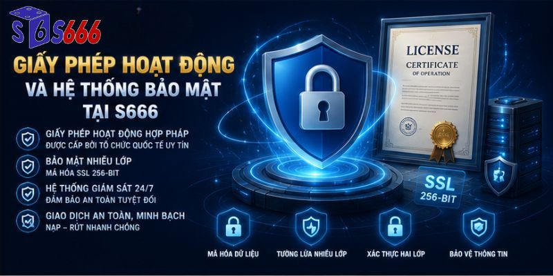 Giới thiệu thông tin hoạt động và bảo mật tại S666